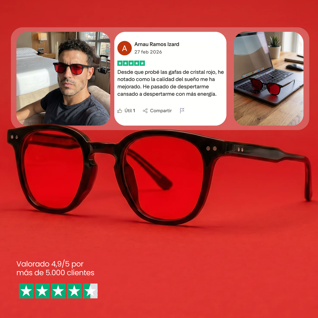 GAFAS V2 Cristal Rojo - Uso Nocturno